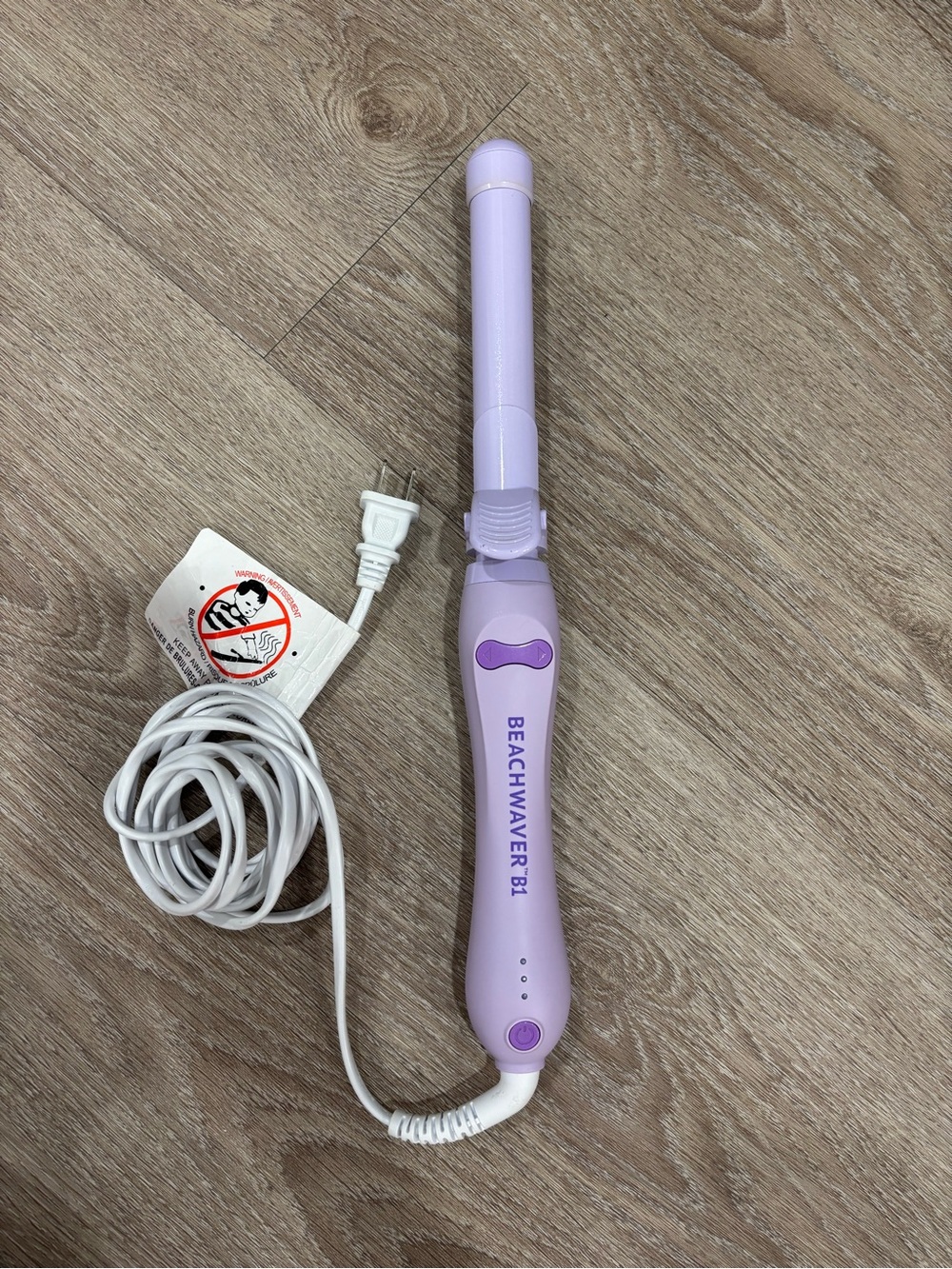 B1 Lilac Curling Wand